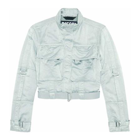 Diesel Light Jas , Grijs , Dames , Maat: XS