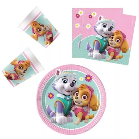 Kalaspaket Paw Patrol 36 delar 8-personer