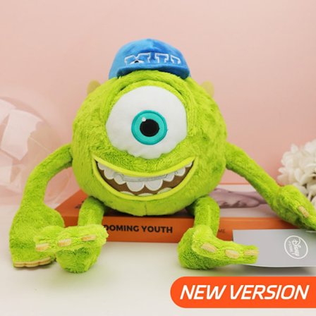 Disney Kawaii Sulley Mike Wazowsky Monsters University udstoppede plysdyr Legetøjssæt Sød Pixar Dukke Til Dreng Pige Fødselsdagsgave