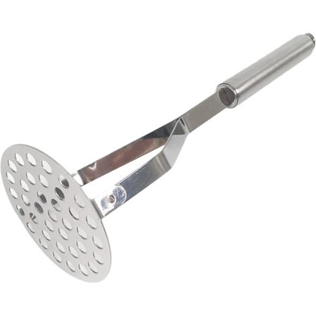 Multifunksjonell potetpresse i rustfritt stål – Smidige håndtak, kraftig grønnsakspressing - Profesjonelt kjøkkenredskap, fruktpresse