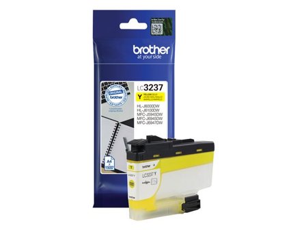 Brother Bläckpatron LC3237Y Gul - Lyreco - Toner och bläck - Bläckpatroner - Bläckpatroner Brother
