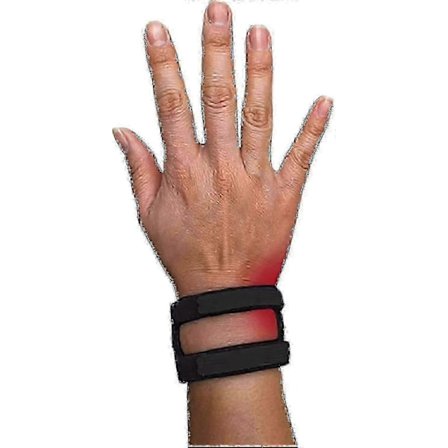 Wristwidget Justerbart Handledsbandage För TFCC-Tårar, One Size Fits Most. För Vänster Och Höger Handled, Stöd För Belastning, Träning