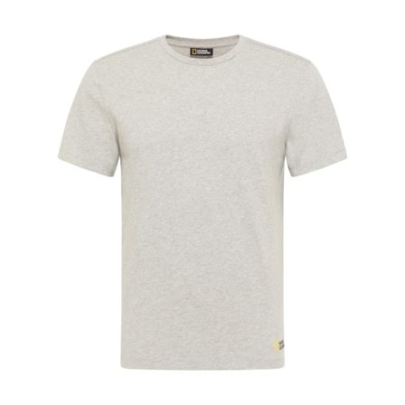 National Geographic Men's Crew Neck Tee Men short-sleeved sweaters Grey M