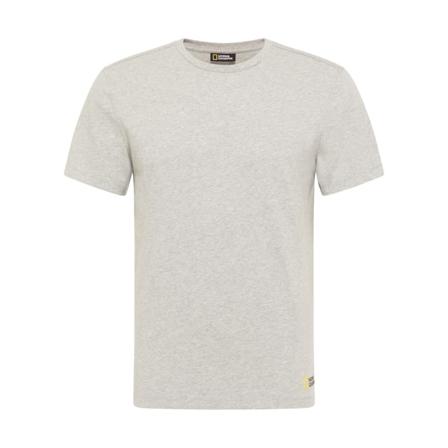 National Geographic Men's Crew Neck Tee Men short-sleeved sweaters Grey S