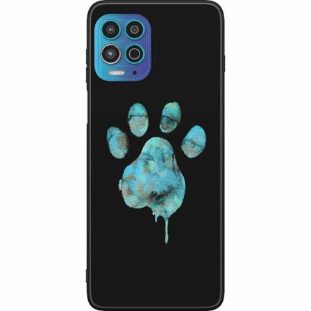 Motorola Moto G100 Svart Skal Paw