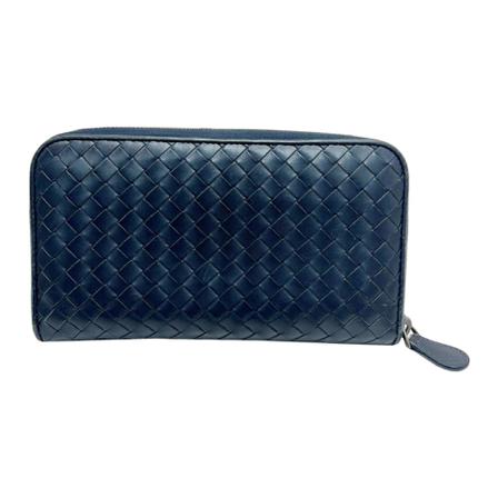 Bottega Veneta Vintage Wallets & Cardholders Blå, Herre Vintage Accessories, Størrelse: ONE Size