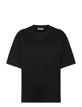 Weekday Oversized T-Shirt - Black - XS