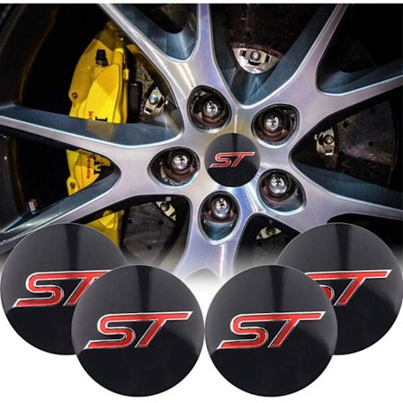 St Logo Emblem 4 stk. 54mm Bilhjul Center Hub Caps Sticker til