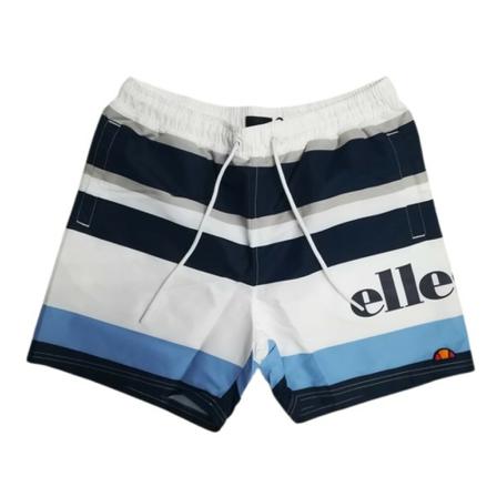 Ellesse Baador Swimshort calendar stripes Hvid, Herre Badeshorts