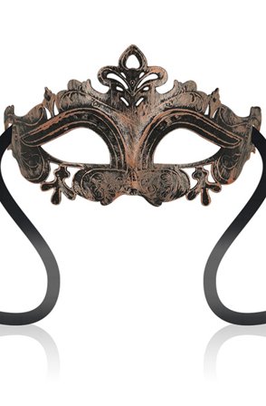Ohmama Masken Venezianische Augenmaske Kupfer