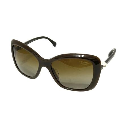 Chanel Vintage Pre-owned Briller Brun, Dame Vintage Accessories, Størrelse: ONE Size