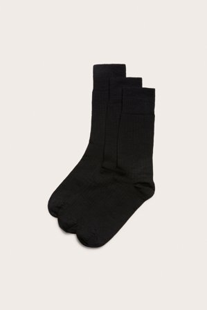 Kappahl | 3-pk. sokker | Svart