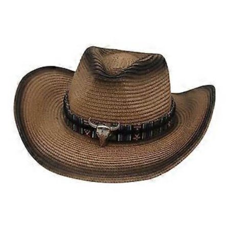 Lännen cowboy-hattu Cowgirl aurinkohattu puku teineille miesten naisten Khaki(Yksi koko cowboy-hattu 02)