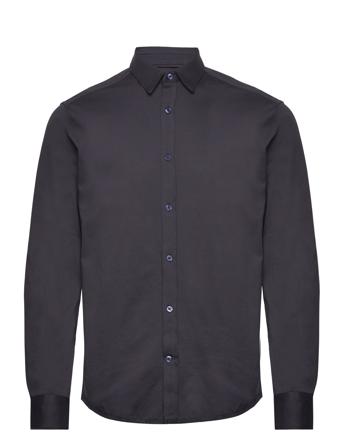 Onsemil Ls Stretch Shirt Skjorte Business Marineblå ONLY & SONS*Betinget Tilbud