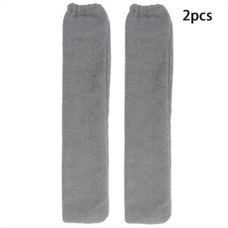 2 stk. Fleksibel støvfjerner børste med klædebetræk til rengøring i hjemmet, moppe udskiftningstilbehør