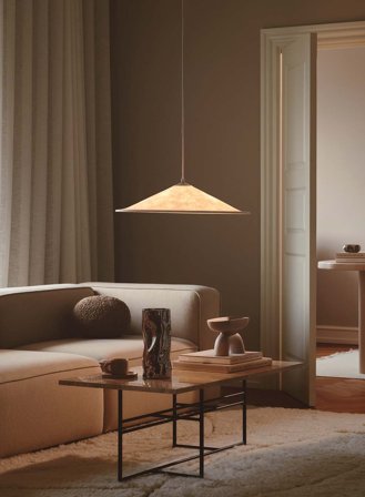 Hill taklampe Ø55 - hvit