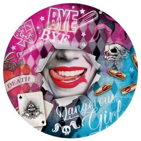 Dangerous Papperstallrik 6-pack