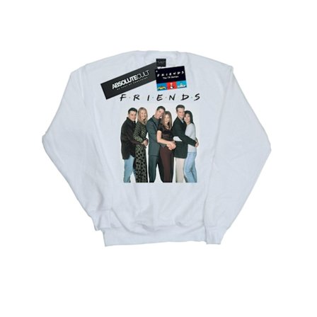 Friends Womens/Ladies Group Photo Hugs Sweatshirt S Vit