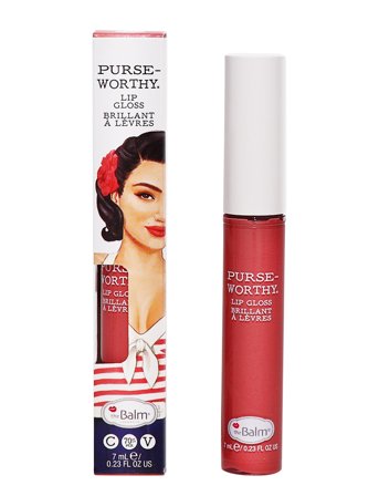 The Balm Purseworthy Lip Gloss Clutch - Pink - 7 ML