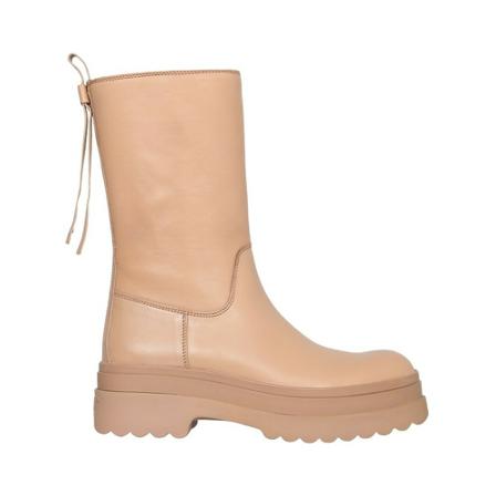 RED Valentino Laarzen , Beige , Dames , Maat: 40 EU Enkellaarsjes