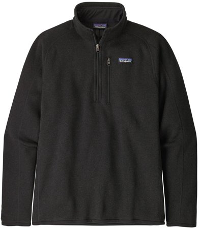 Patagonia M's Better Sweater 1/4 Zip Black