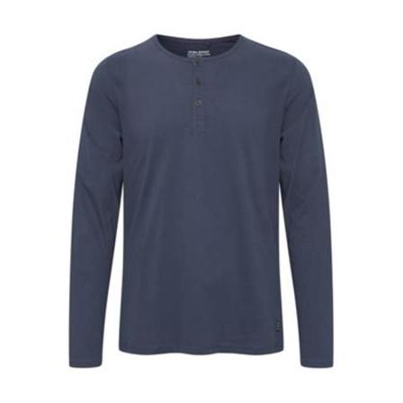 Blend Tee blå, Herr Långärmade t-shirts, Herr, Storlek: 2XL