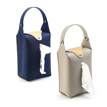 2 stk. Bilophængt bagsæde stofposeophæng