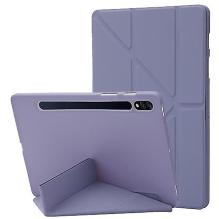 Samsung Galaxy Tab S9 -muotoiltava silikoninen nahkainen tablet-kotelo