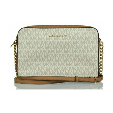 Michael Kors, Cross Body Bags Beżowy, Kobieta, Rozmiar: ONE Size