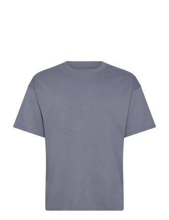 Weekday Great Boxy Heavyweight T-Shirt - Blue - L