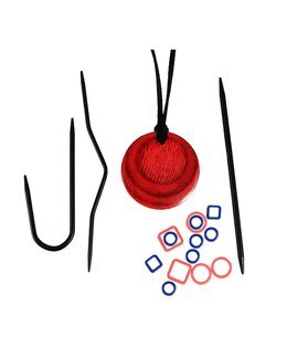 Magnet halsband set cherry