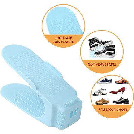 Sko Slots Pladsbesparende, Stablebar Sko Slot Organizer Pladsbesparende