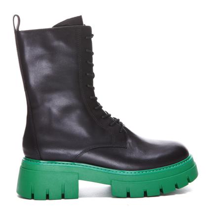 Ash, Lace-up Boots Czarny, Kobieta, Rozmiar: 41 EU