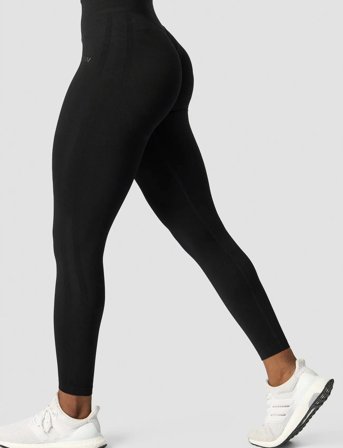 ICANIWILL Rush Seamless Tights - Black - S