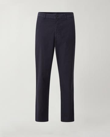 Lexington Classic elasticated lyocell pant, dark blue