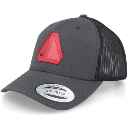 Iconic - Šedá trucker Kšiltovka - Lgf Skylt Epa Traktor Charcoal/Black Trucker @ Hatstore