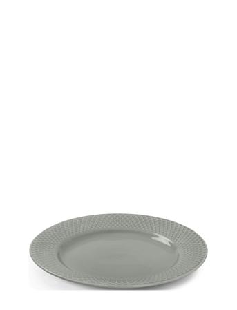 Rhombe Earth Frokosttallerken Ø21 Cm Moss Home Tableware Plates Dinner Plates Green Lyngby Porcelæn