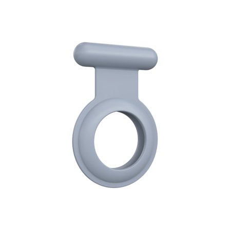 2 stk. Grå Airtag skjult GPS-tracker, Airtag til børn, ældre, kæledyr, tøj, sikrere end Airtag-ur