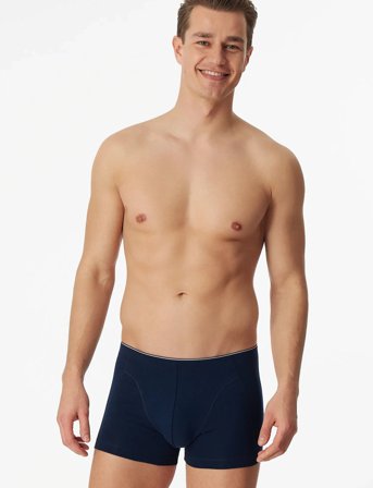 Schiesser Shorts - Blue - M