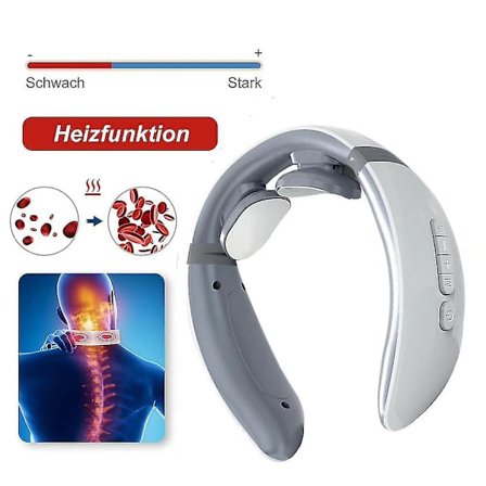 Elektrisk Nakke- og Skuldermassager - Afspænding, Massage, Smertelindring, Muskelafspænding