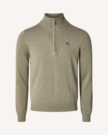 Lexington Freddy Half-Zip Genser, grønn melange