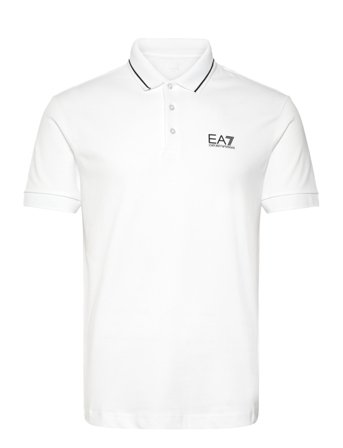 EA7 Polo Shirt - White - XXXL