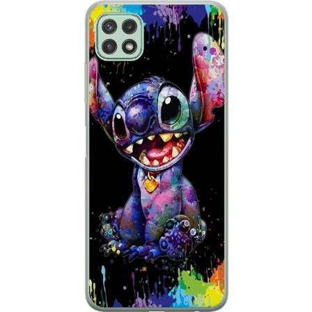 Samsung Galaxy A22 5g Genomskinligt Skal Lilo And Stitch