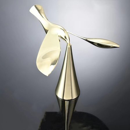 Fågelformad flasköppnare, hängande vinöppnare i metall