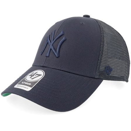 47 Brand - MLB Ble trucker Czapka Z Daszkiem - New York Yankees Branson Navy Trucker @ Hatstore