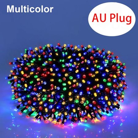 1 Stk LED String Light Jule Decor Light AU STIK-FLERE FARVE