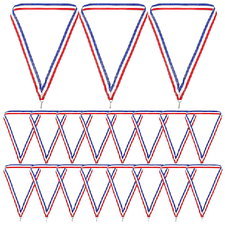 20 stk. Konkurranse Halsbånd Sportsstevne Medaljebånd Multifunksjonelle Halsbånd