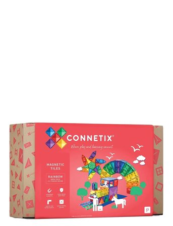 Rainbow Mega Pack 212 Pieces Toys Building Sets & Blocks Building Sets Multi/patterned Connetix
