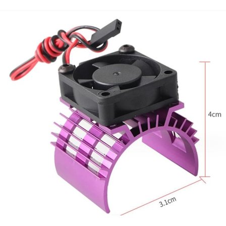 Motor Radiator, Radiator med Køleventilator til 540 Motor af 1/10