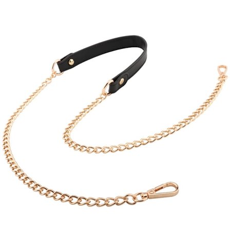 (Kulta) Nahkahihnallinen Laukkuketju 120cm Laukun Kultaketju Käsilaukku Ketju